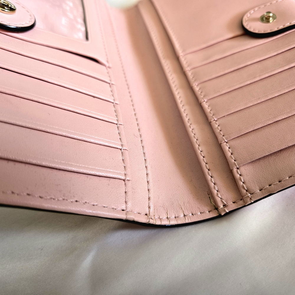 Kate Spade Charlotte Terrace Stacy Bifold Wallet / Fuschia / GUC - Picture 7 of 10